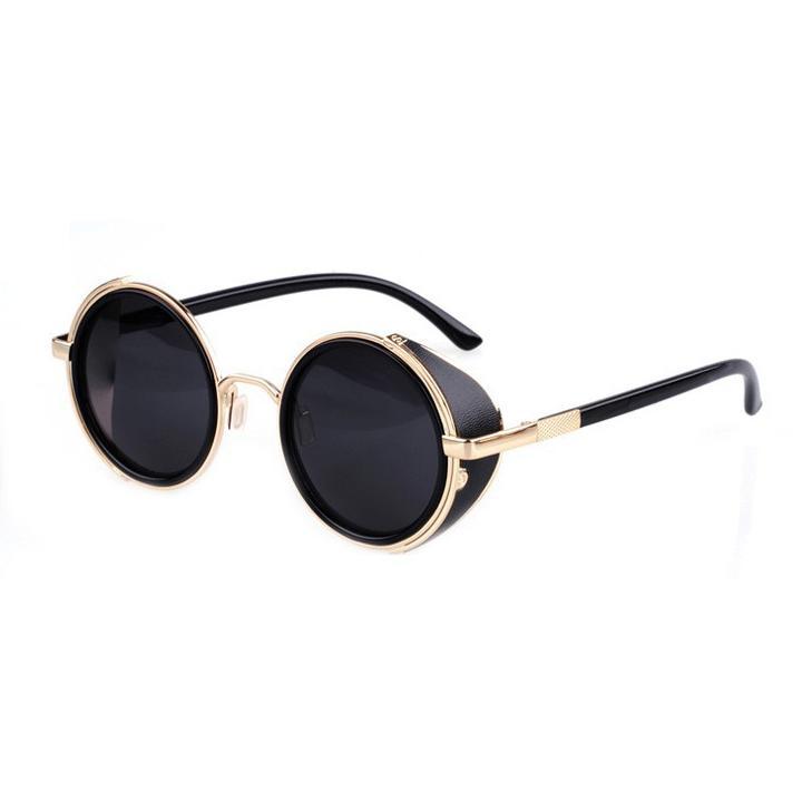 Vintage Men Women Korean Sunglasses Round Mirror Lens Shades UV