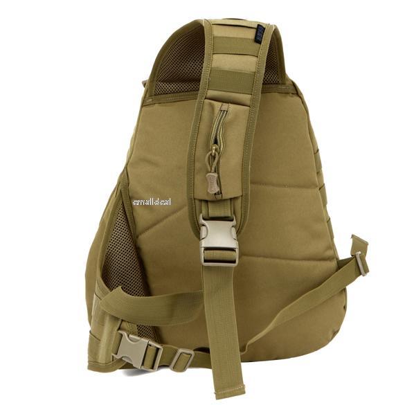 Waterproof Large Backpack Gear Pack Tactical Sling Single Shoulder Chest Bag | eBay