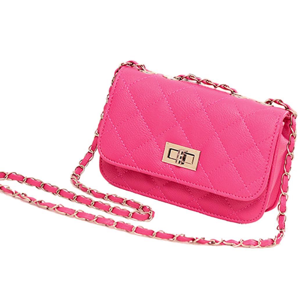 Fashion Women&#39;s Leather Cute Mini Cross Body Chain Shoulder Bag Handbag Purse | eBay
