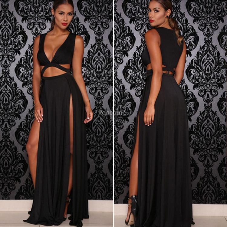 split slit dress