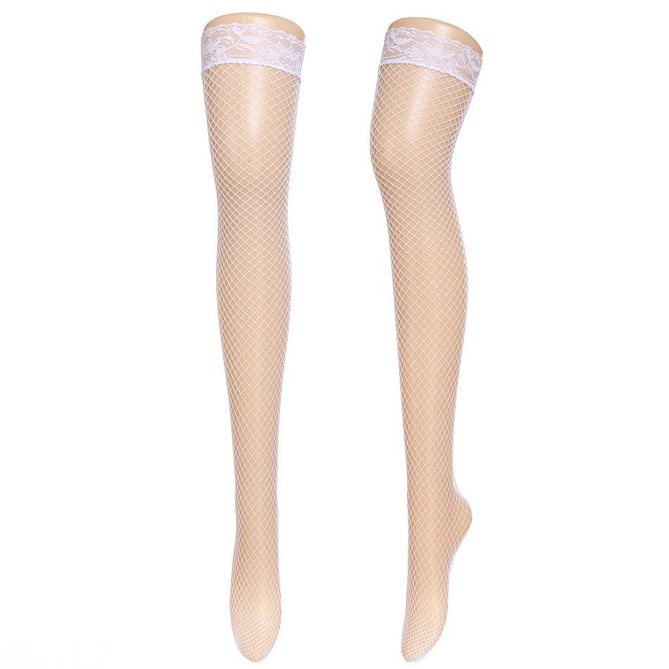 Women Sexy Thigh High Lingerie Hosiery Lace Top Nylon Sheer Stockings